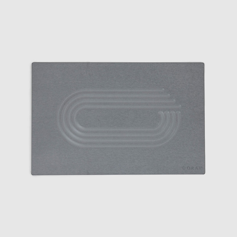 Aquasorb Living Bath Stone mat drying instantly